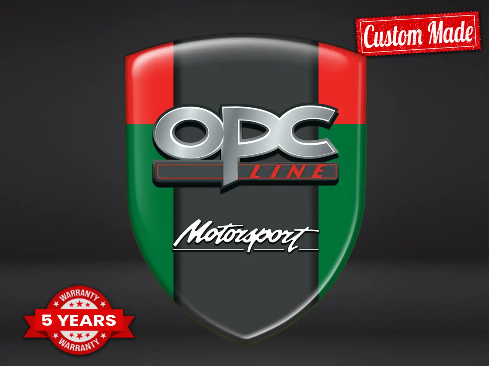 OPC Pegatinas Coche Tuning Resistentes Universales Personalizadas
